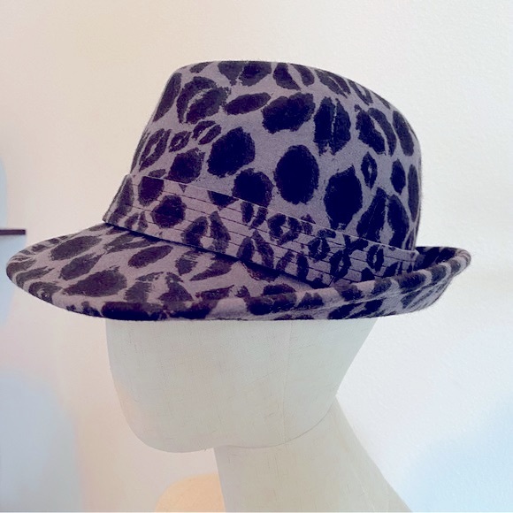 Kirna Zabete for Target 100% Wool Leopard Print Hat - Picture 1 of 4